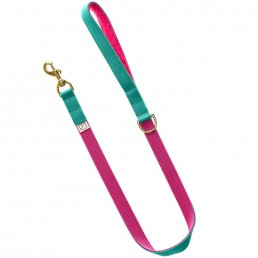 luxury pink dog lead and collar doggie apparel