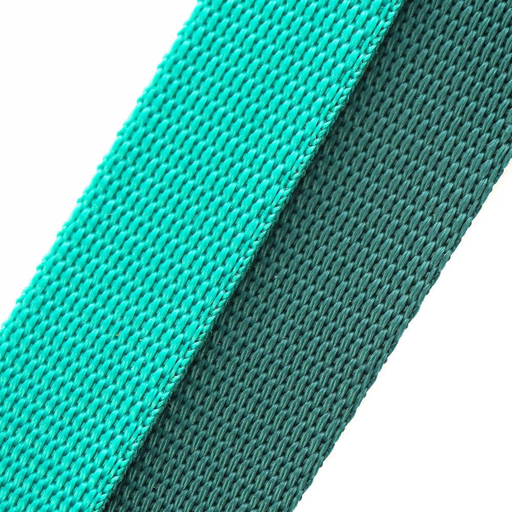 'broad' emerald / forest webbing combo