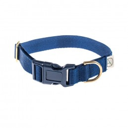 doggie apparel navy dog collar